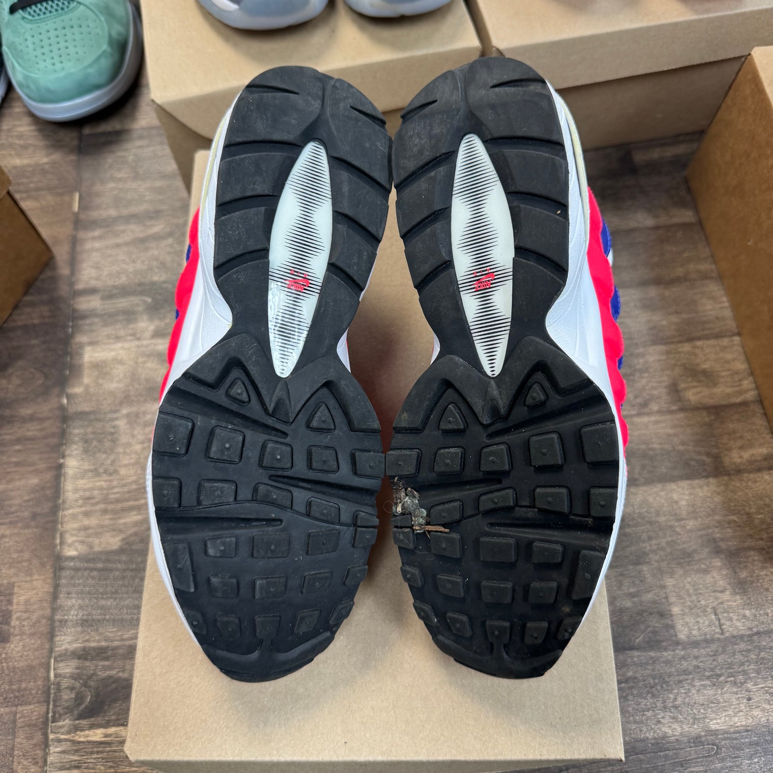 Nike Air Max 95 Crimson Black Yellow (USED, No Box)