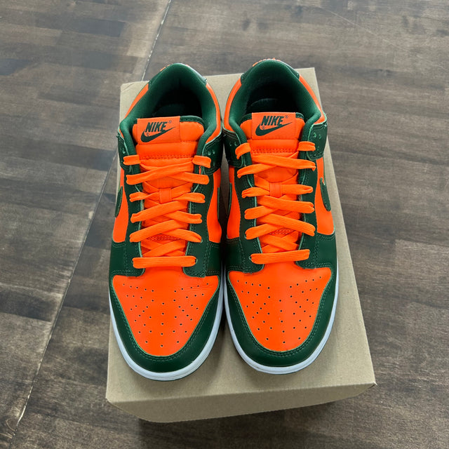 Miami Hurricane Nike Dunk Low (USED, No Box)