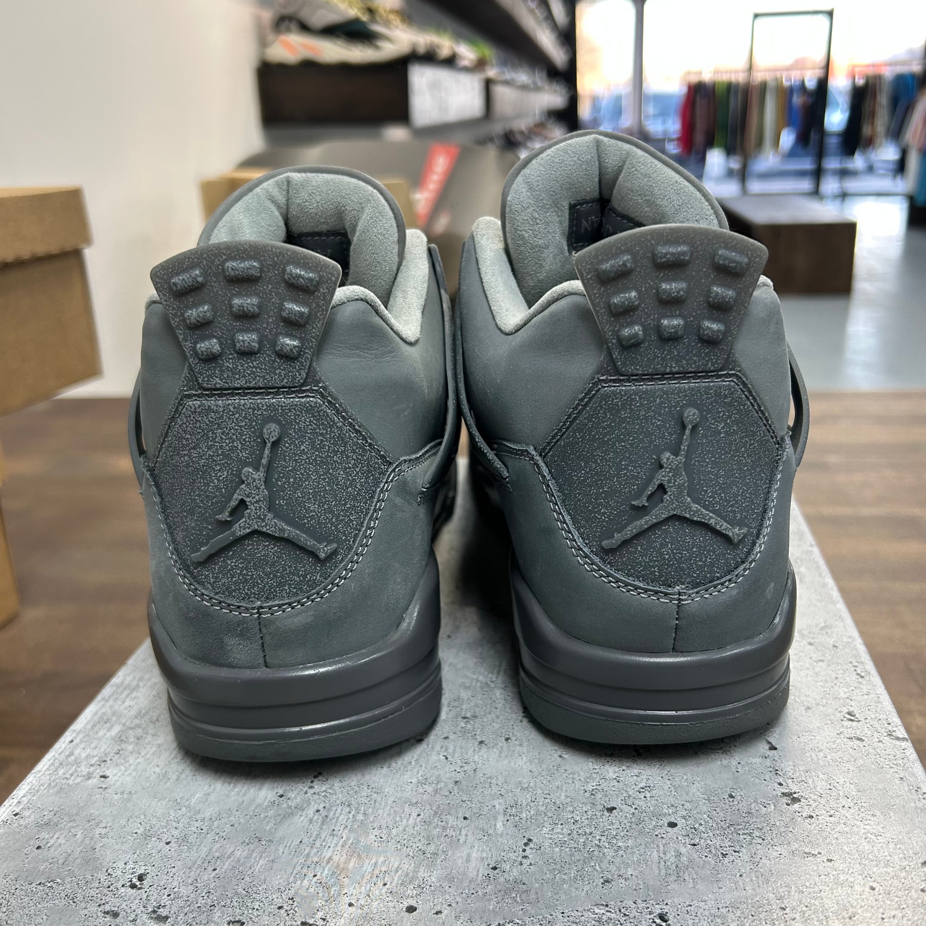 Jordan 4 Retro SE Paris Olympics Wet Cement (US 8.5) (USED) Size 8.5 (Pre-Owned) - Image 4