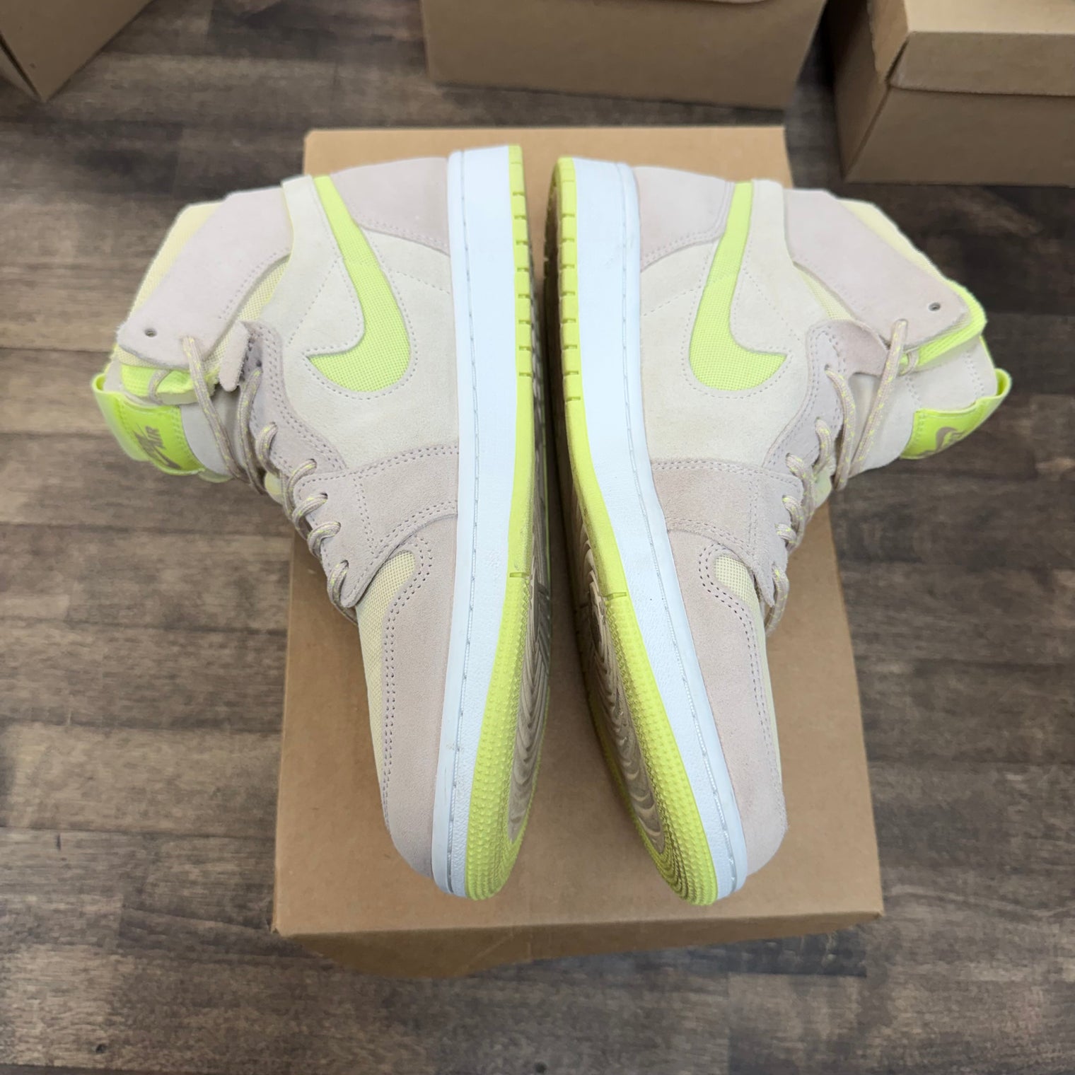 Lemon Twist Jordan 1 Zoom Air CMFT (W) (USED, No Box)