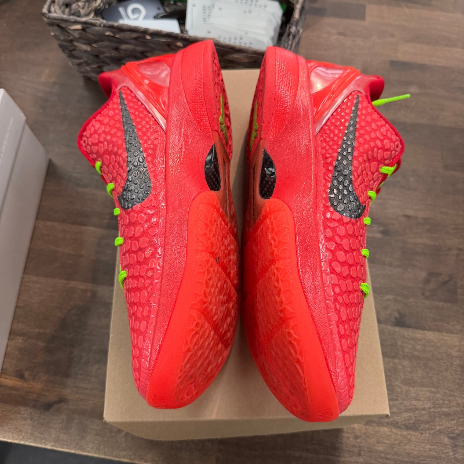 Nike Kobe 6 Protro Reverse Grinch (USED, No Box)