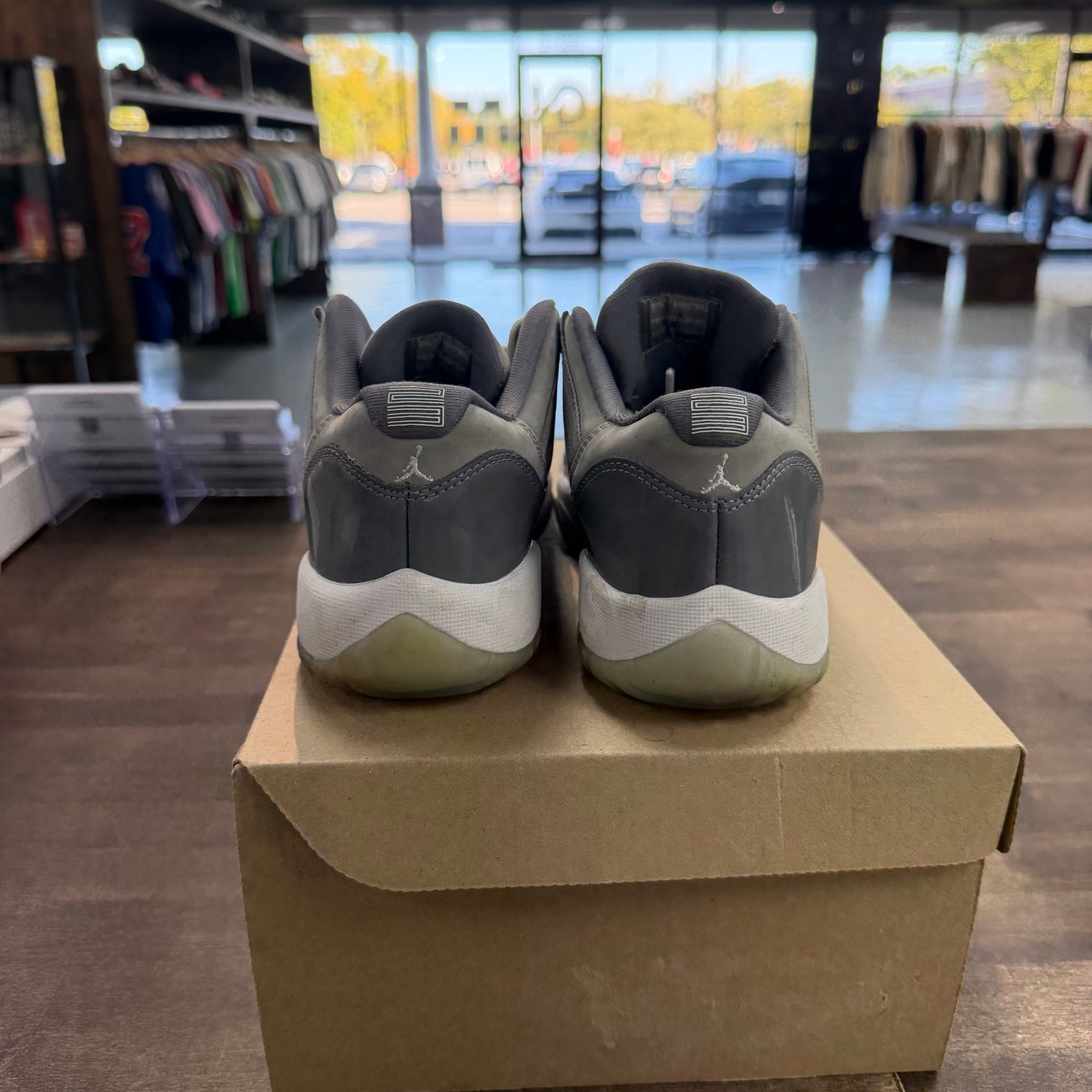 Cool Grey Jordan 11 Low (GS) (USED, No Box)