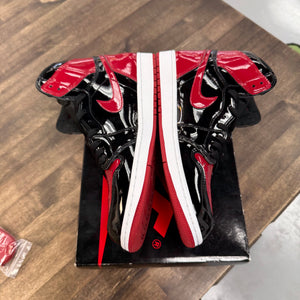 Jordan Patent Bred Jordan 1 Retro High OG (USED) Size 11.5 (Pre-Owned) - Image 3