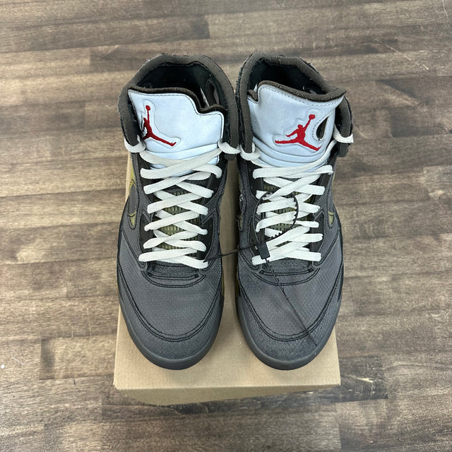 Off-White Muslin Jordan 5 Retro (USED, No Box)