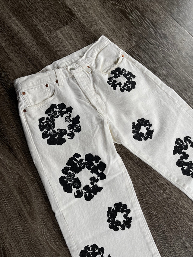 Denim Tears Jeans White (USED)