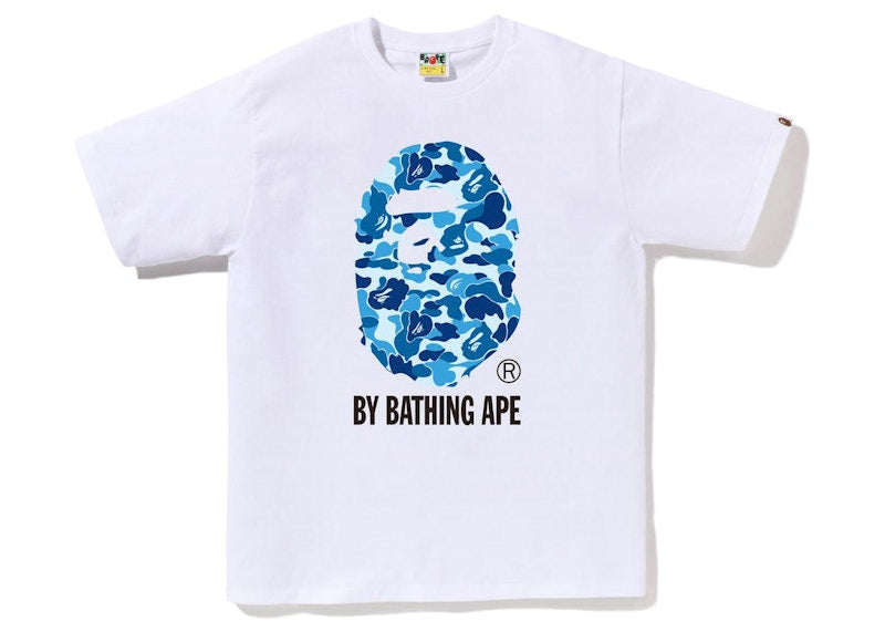 BAPE ABC Camo By Bathing Ape Tee White/Blue