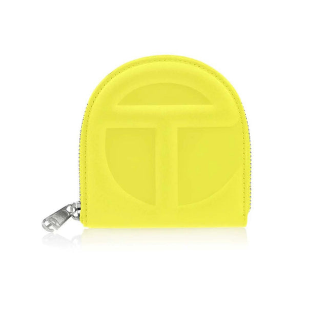 Telfar Wallet Highlighter Yellow