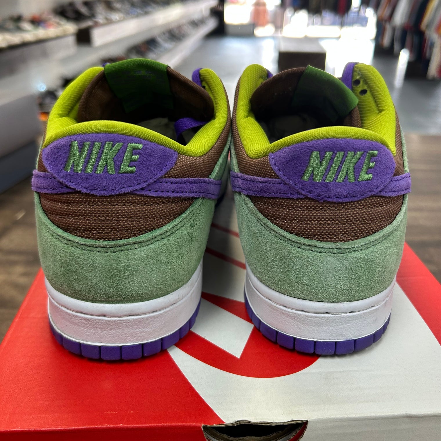 Veneer Dunk Low (USED)