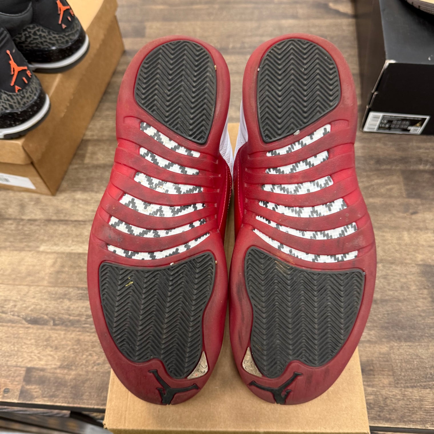 Cherry Jordan 12 Retro (2023) (USED, No Box)