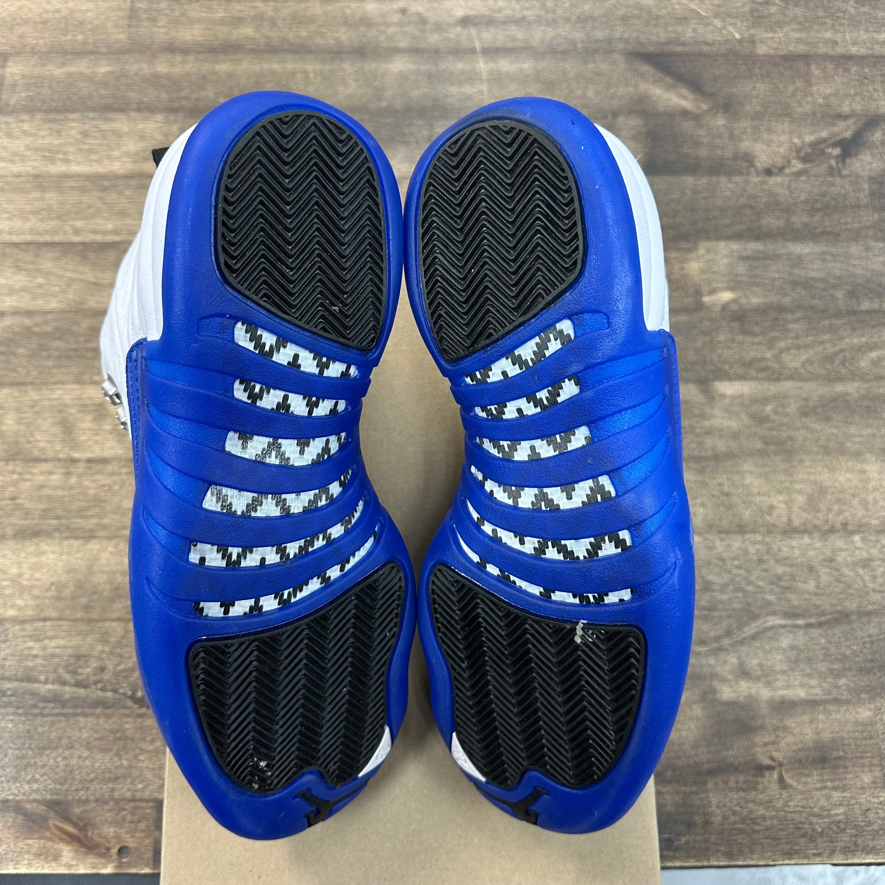 Jordan 12 Retro Blueberry (US 9.5) (USED,No Box) Size 9.5 (Pre-Owned) - Image 5