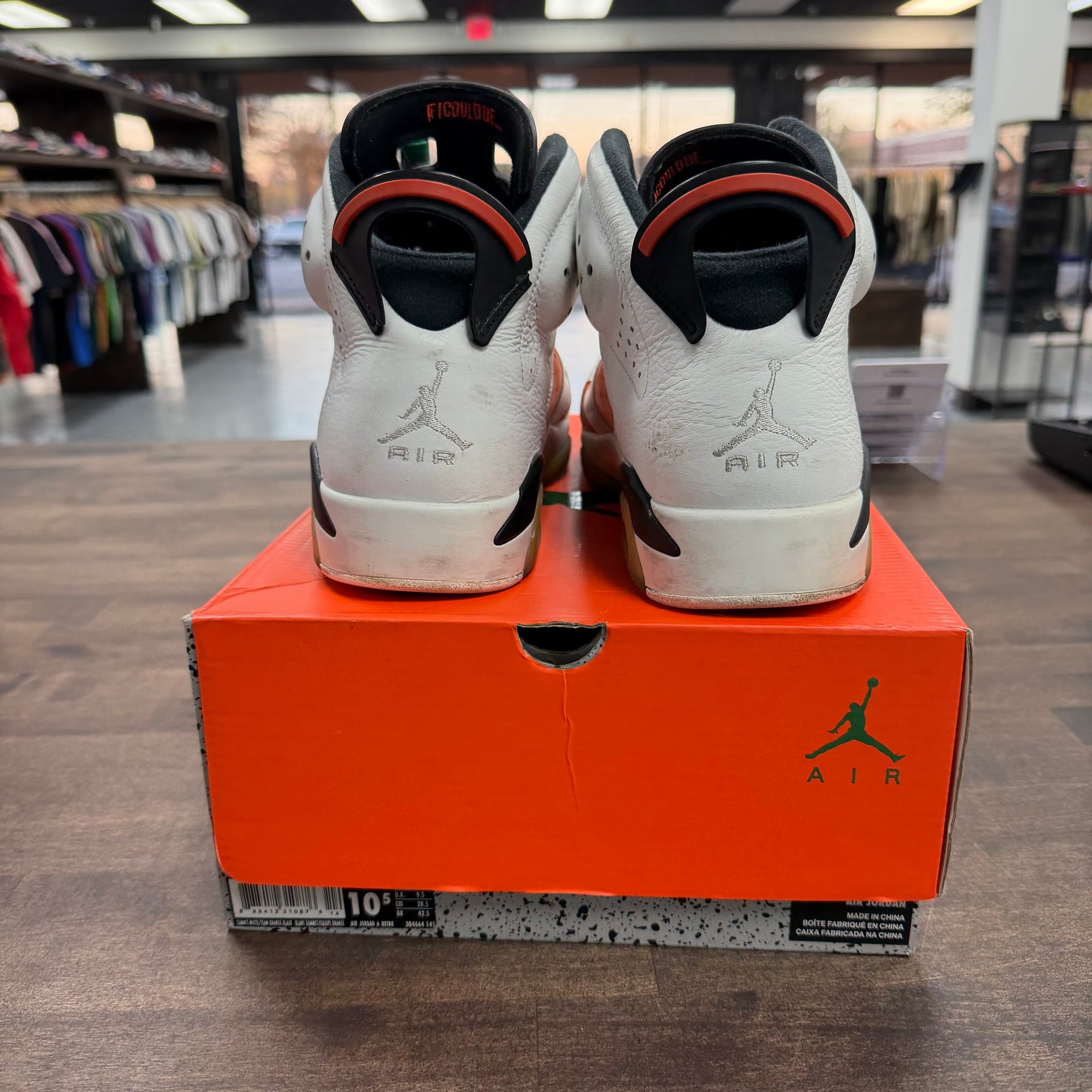 Jordan 6 Retro Gatorade Like Mike White (USED)