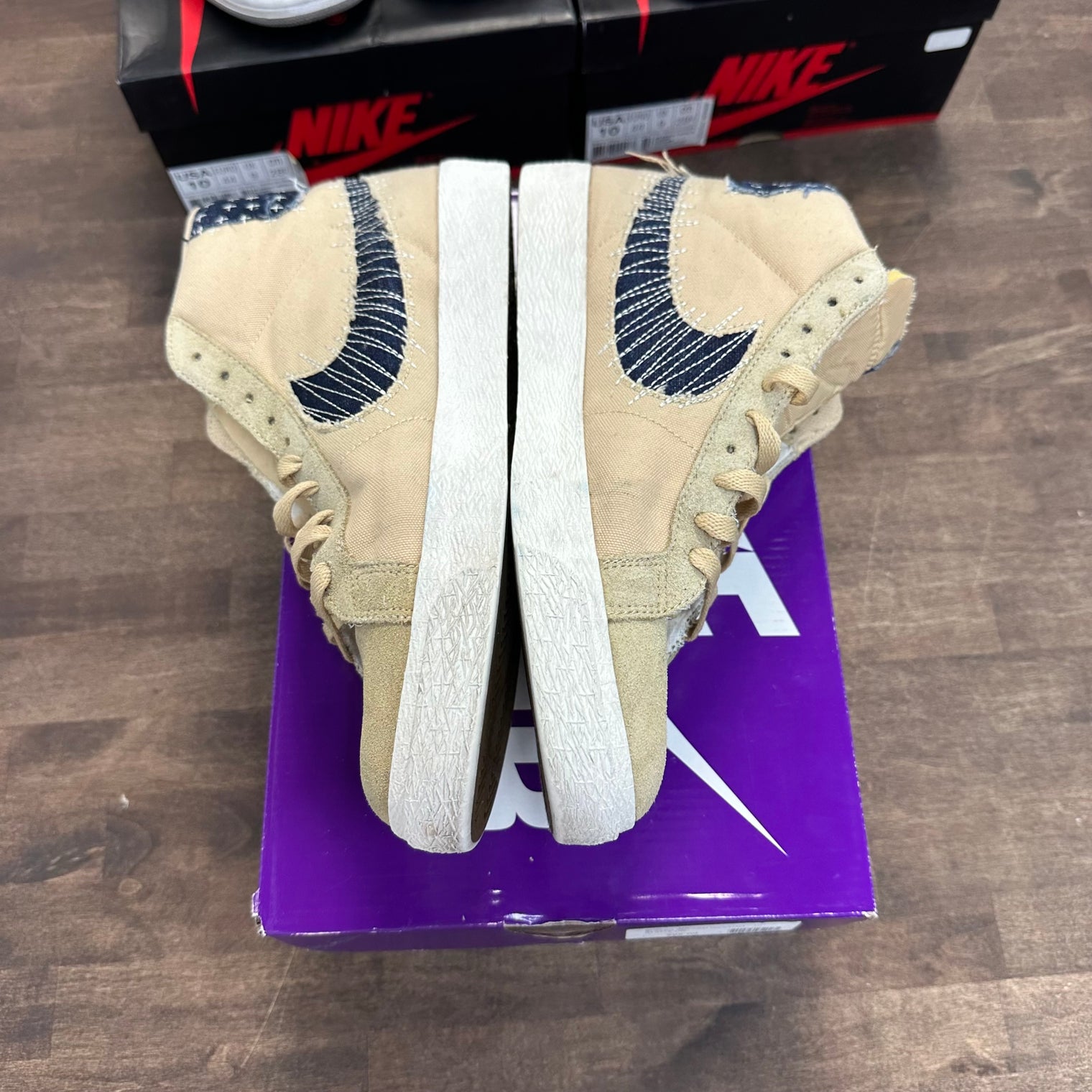 Sashiko Sesame SB Zoom Blazer Mid (USED)