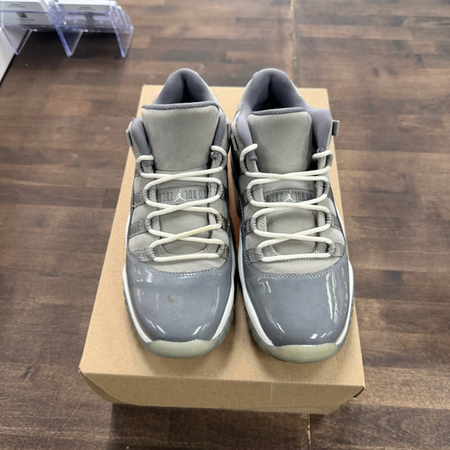 Cool Grey Jordan 11 Low (GS) (USED, No Box)
