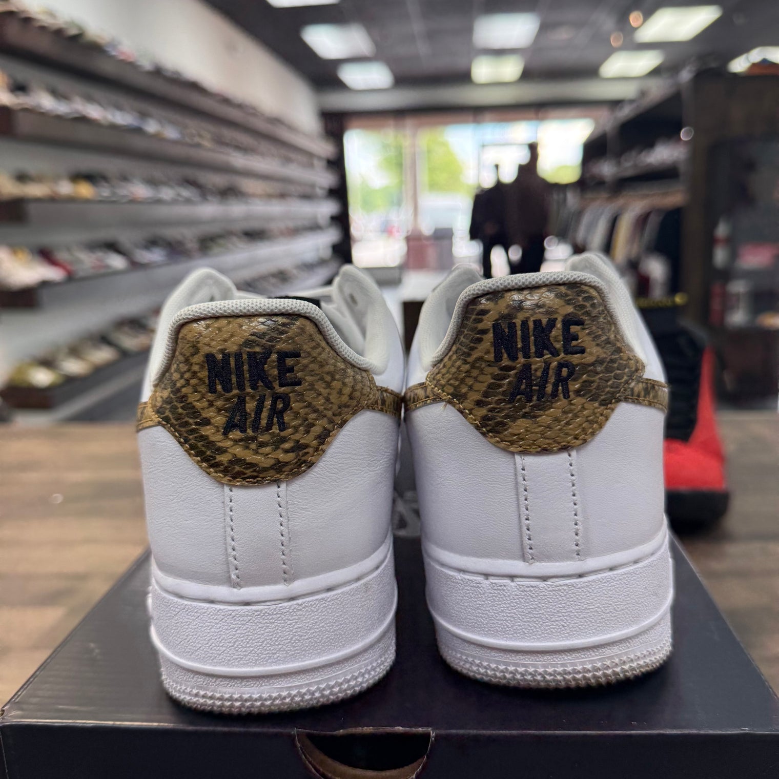 Ivory Snake Air Force 1 Low (USED)