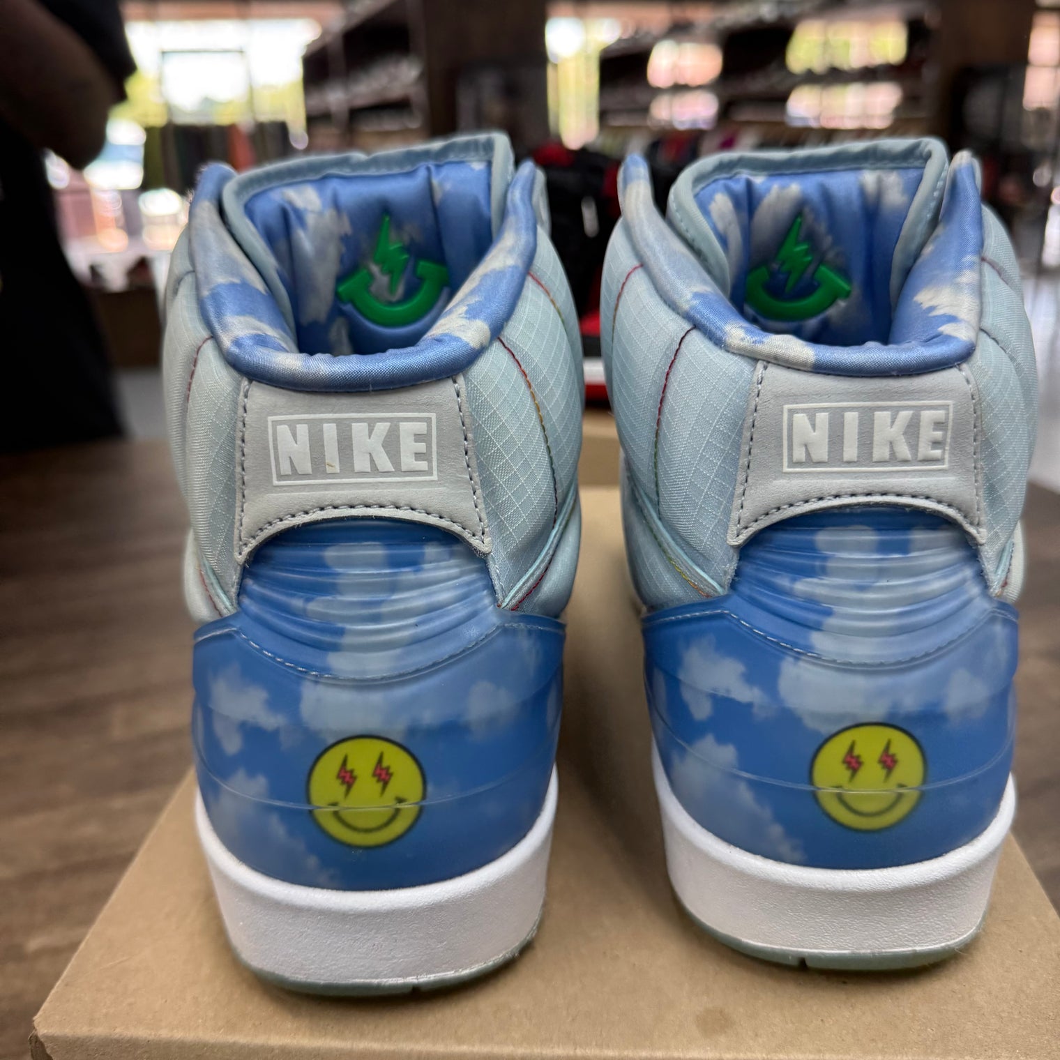 J Balvin Jordan 2 Retro (USED, No Box)