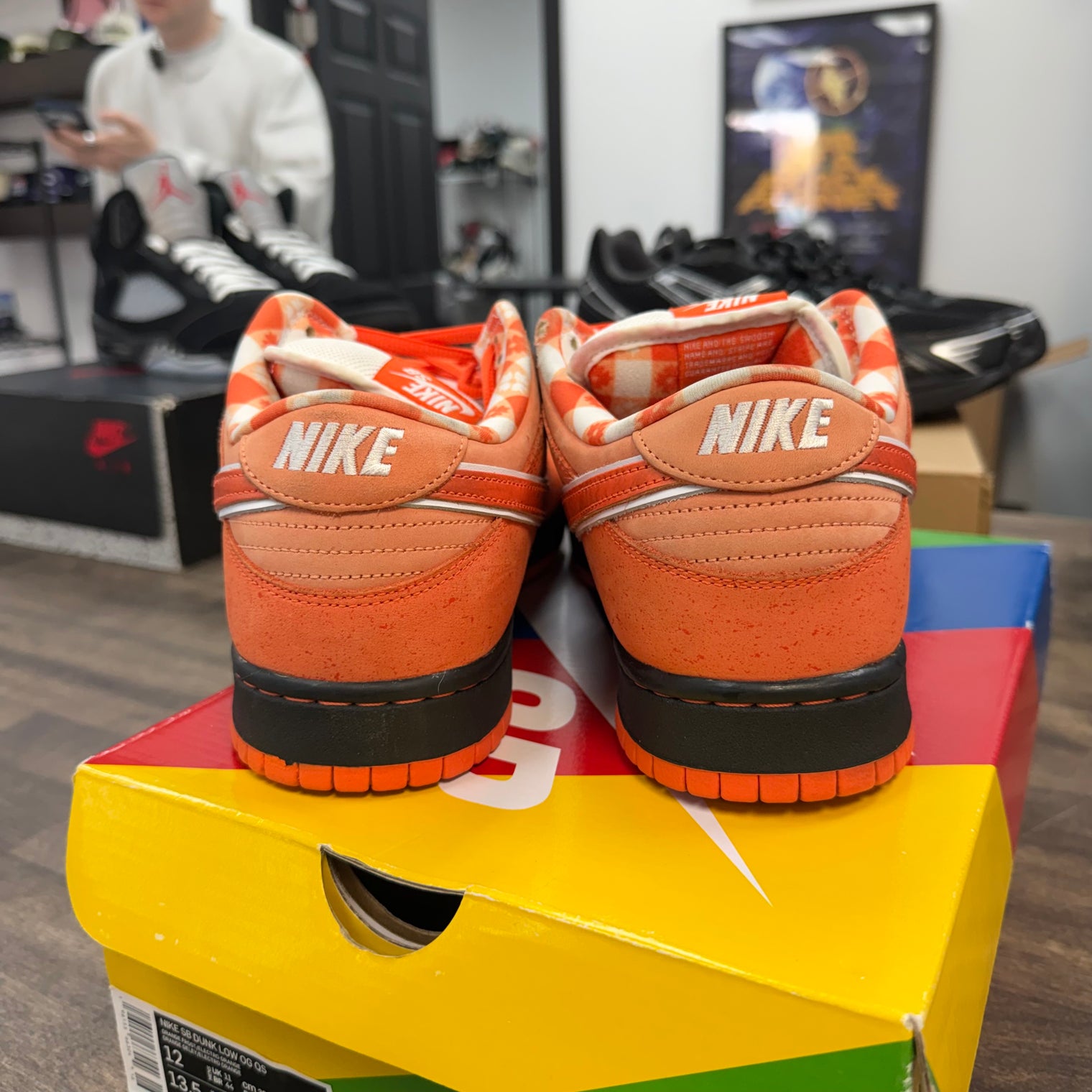Orange Lobster SB Dunk Low (USED)