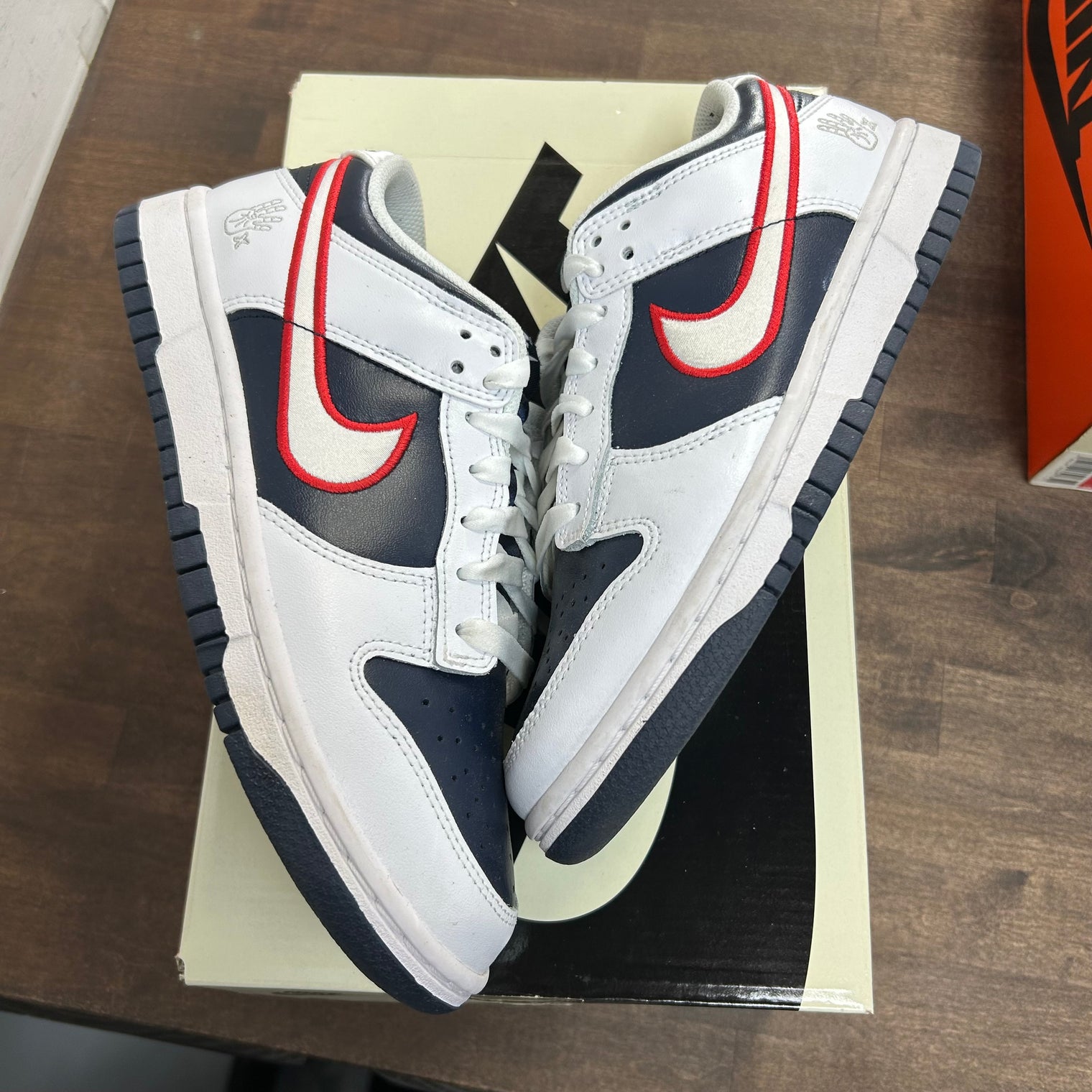 (W) Houston Comets Four Peat Dunk Low (USED)