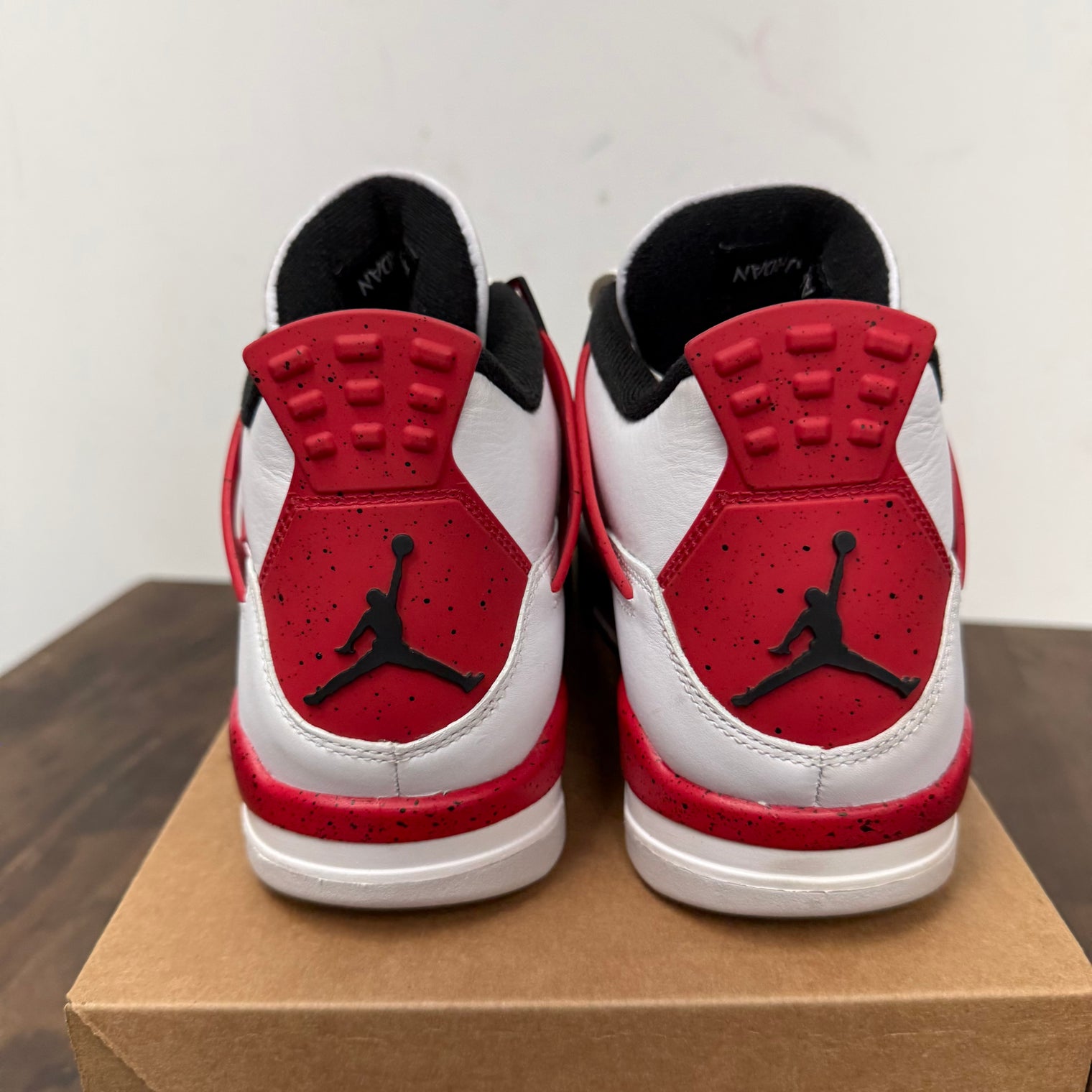 Red Cement Jordan 4 Retro (USED,NO Box)