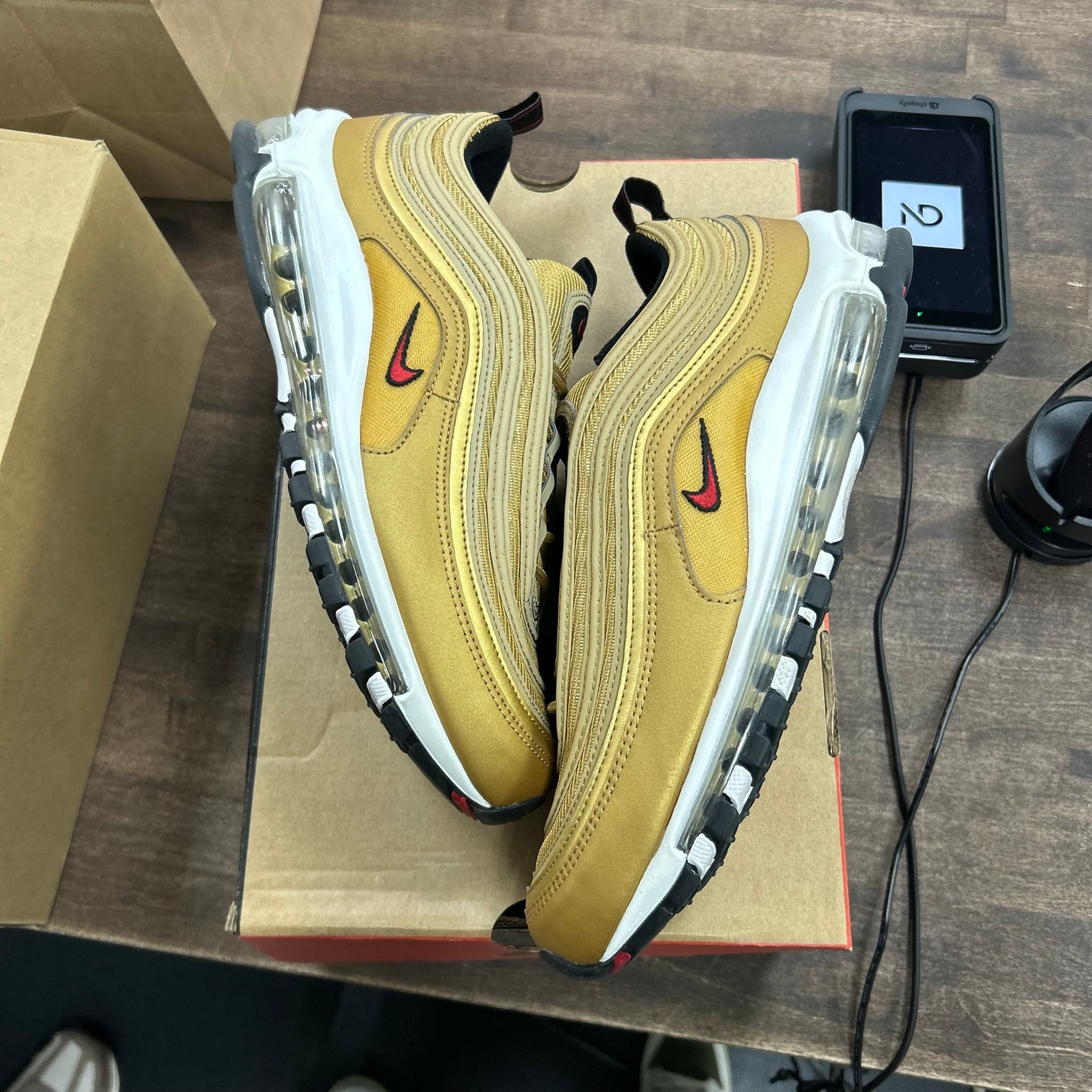 Nike Air Max 97 OG Golden Bullet (2023) (US 10.5) (Lightly Worn)