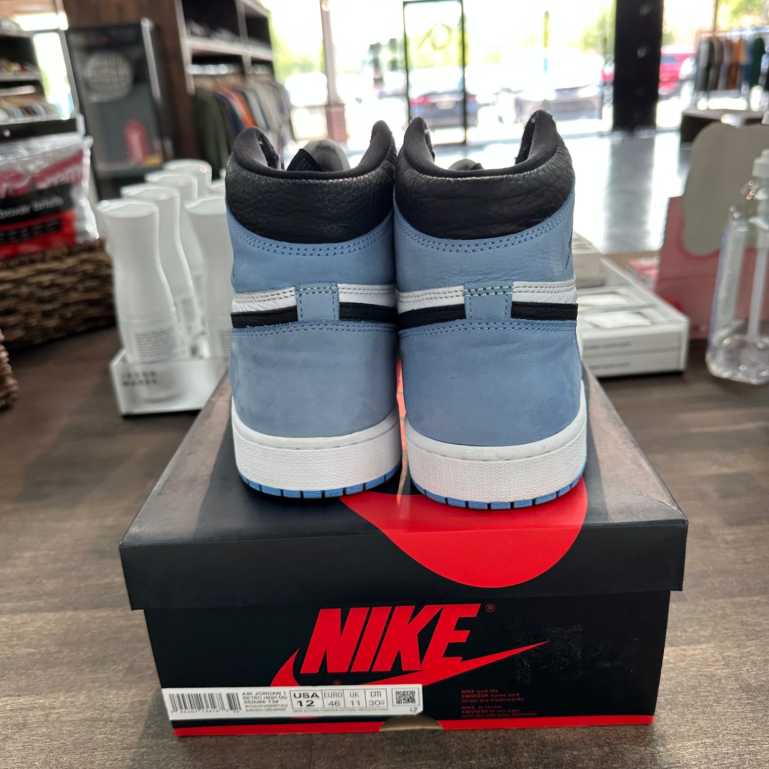 University Blue Jordan 1 High (USED)