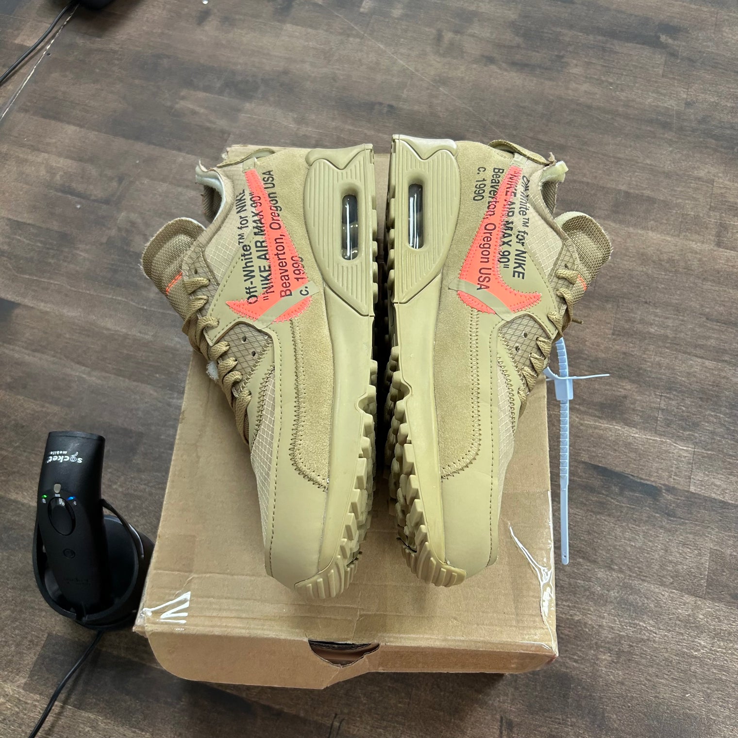 Desert Ore Nike Air Max 90 Off-White (Lightly Worn)