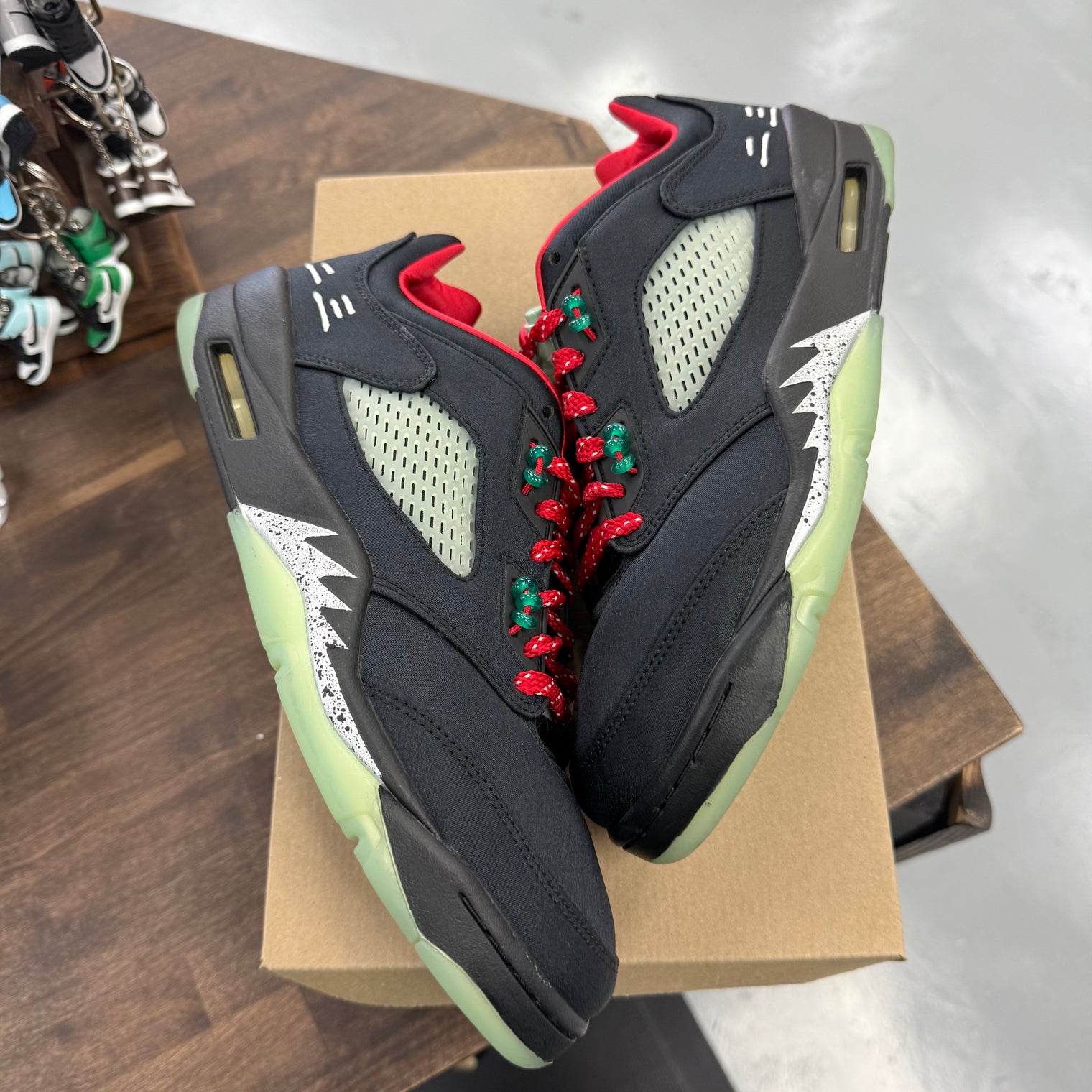 Jade Clot Jordan 5 Retro Low (USED, No Box)