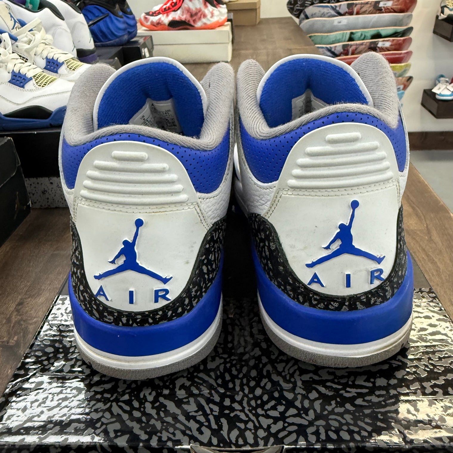 Racer Blue Jordan 3 Retro (USED)