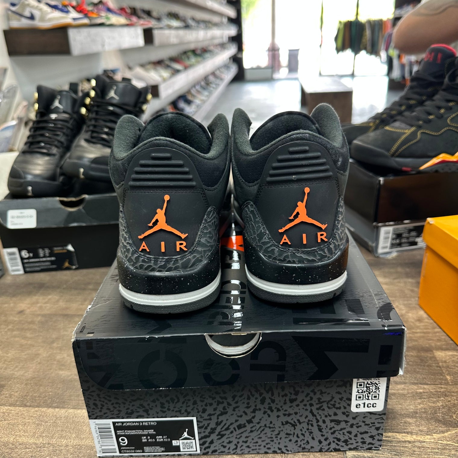 Air Jordan 3 Retro Fear (2023) (USED)