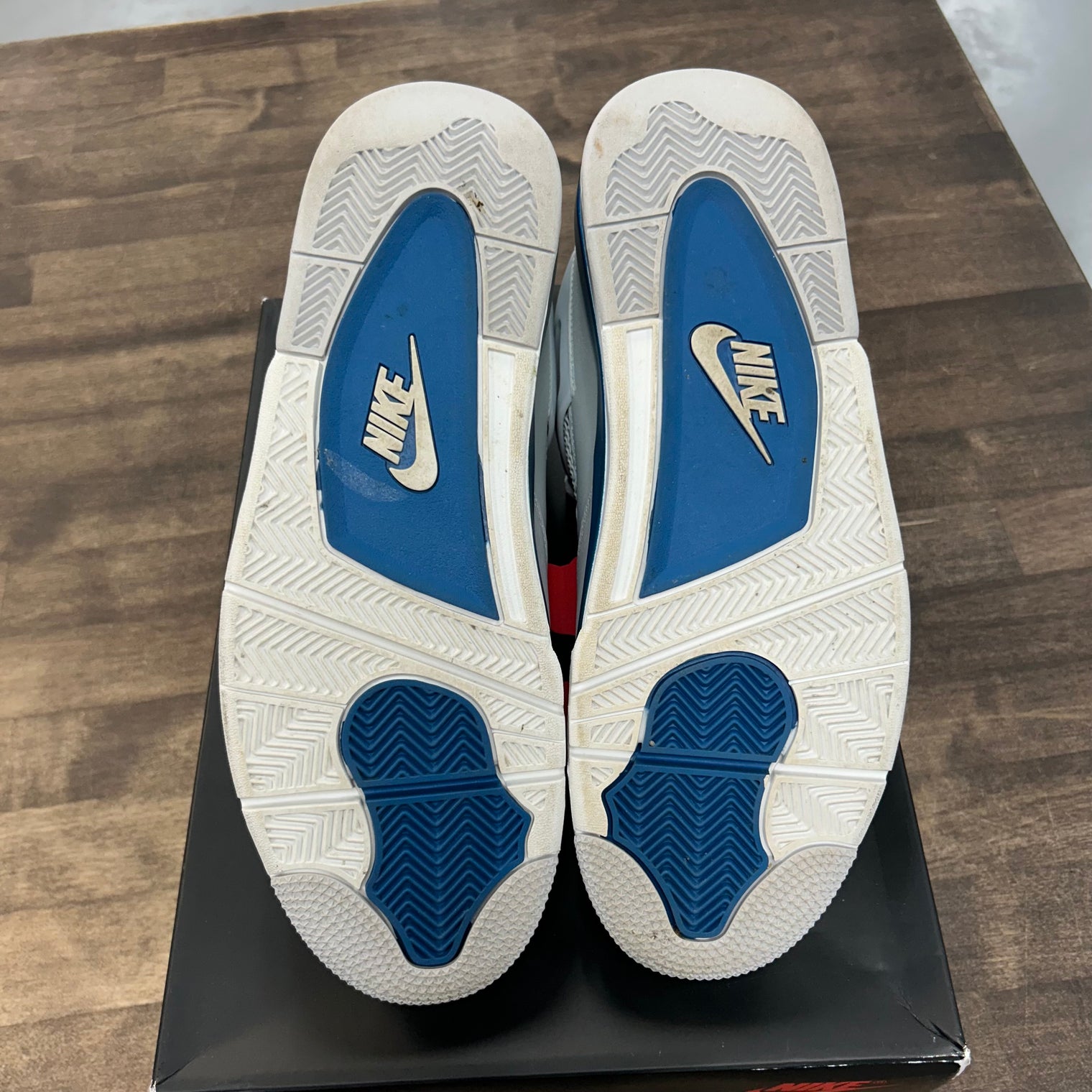 Military Blue Jordan 4 Retro (USED)