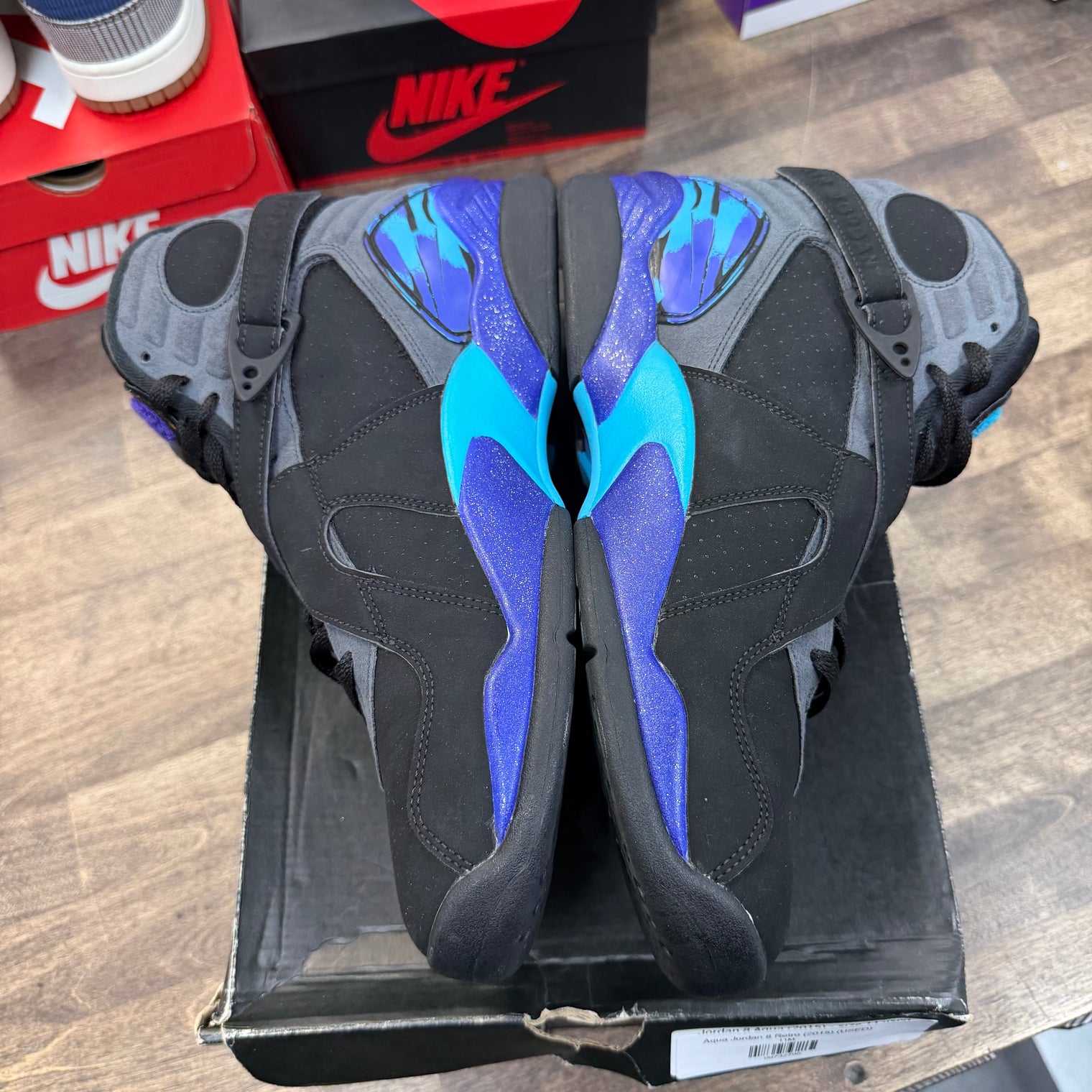 Aqua Jordan 8 Retro (2015) (USED)