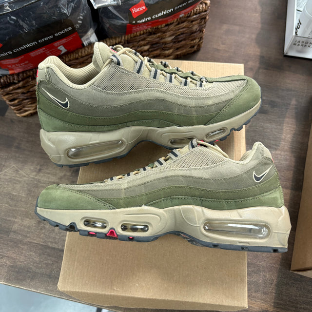 Matte Olive Air Max 95 (USED, No Box)