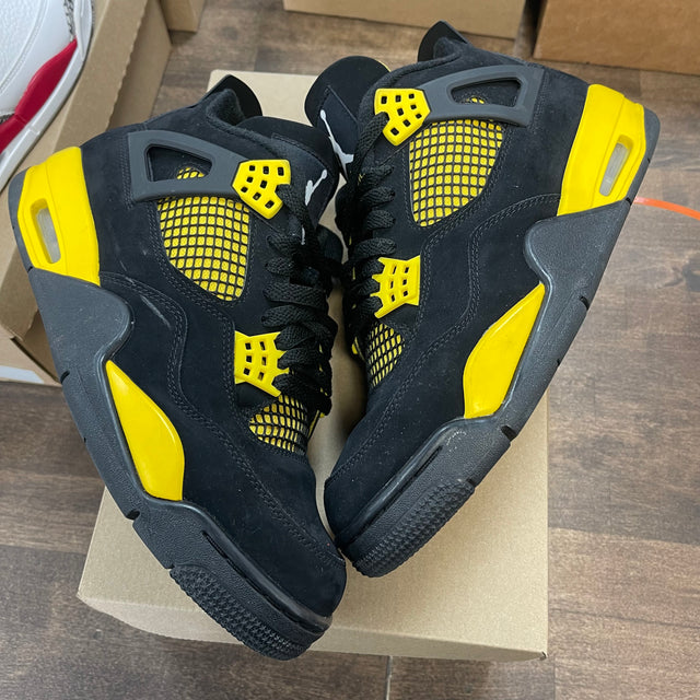 Yellow Thunder Jordan 4 (USED,No Box)