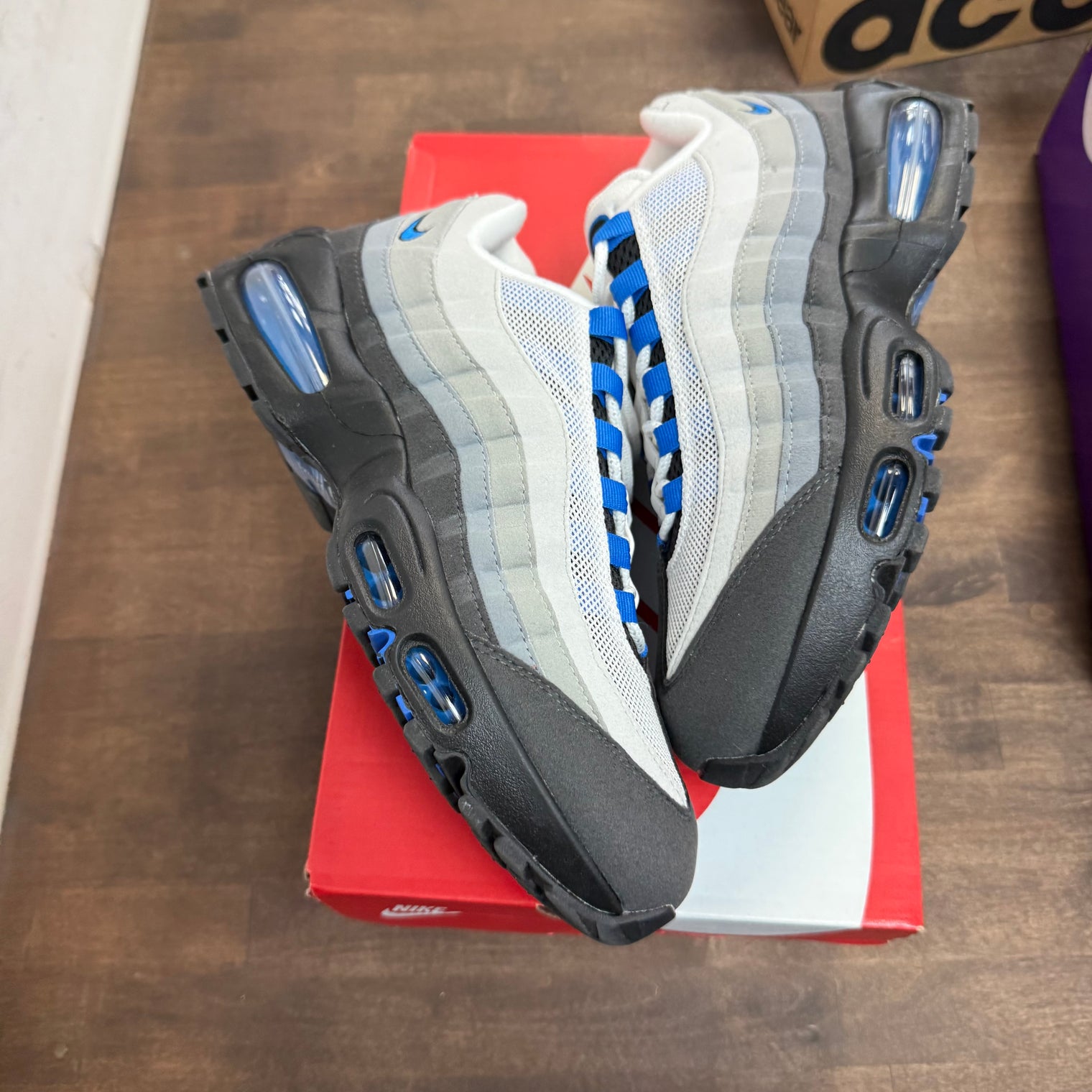 Big Bubble Blue Spark Air Max 95 OG (USED)