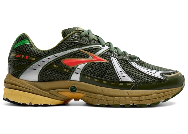 Brooks Adrenaline GTS 10 Forest Green Red