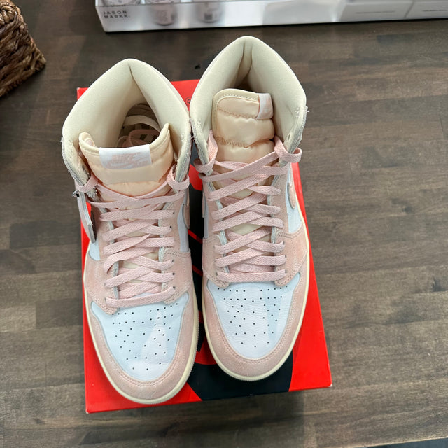 (W) Washed Pink Jordan 1 High (USED)