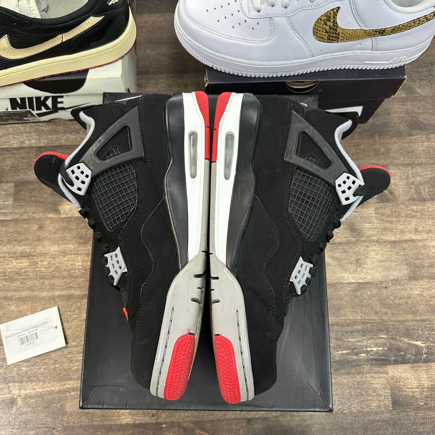 Bred Jordan 4 Retro (2019) (USED)