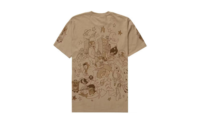 Supreme Downtown Tee Khaki
