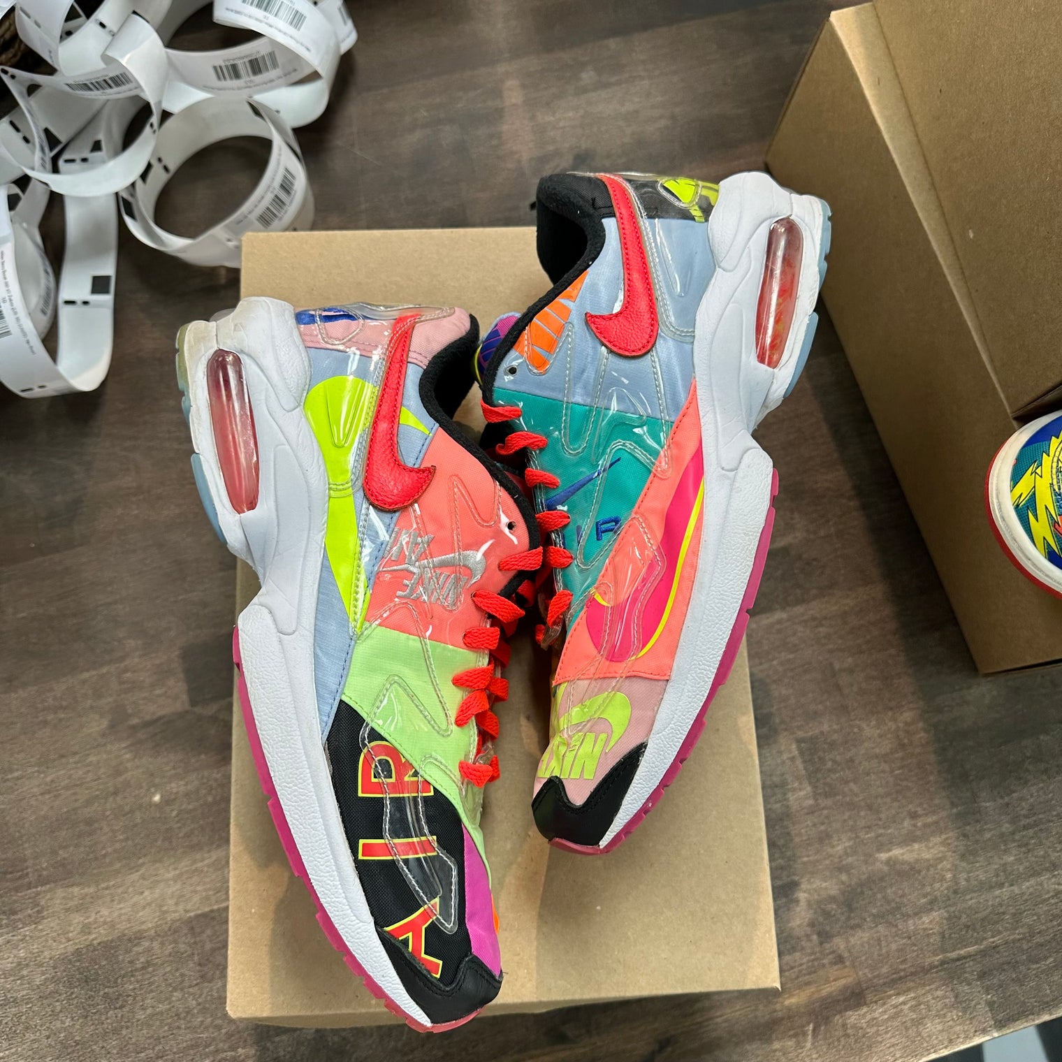 Nike Air Max 2 Light atmos Black (US 9.5) (USED, No Box)