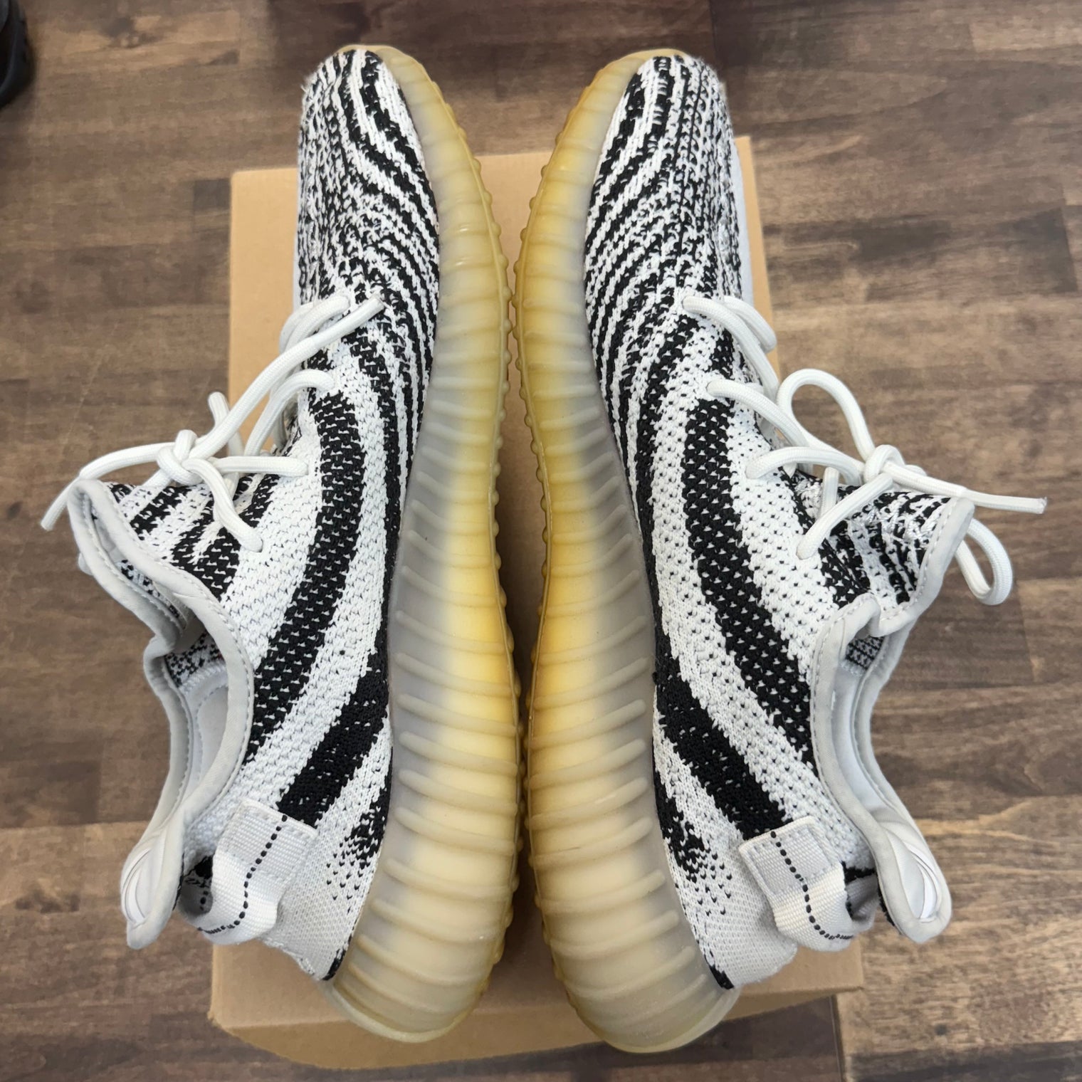 Zebra Yeezy 350 (Used, No Box)