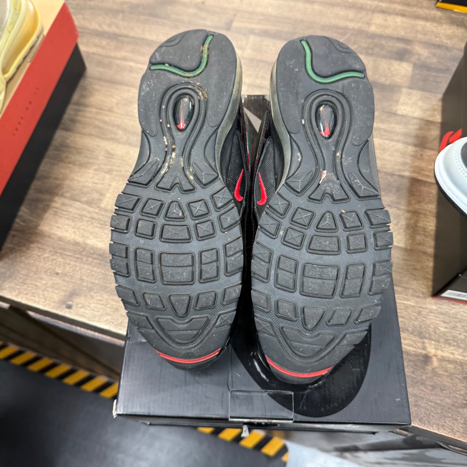 Undefeated Black Nike Air Max 97 (USED)