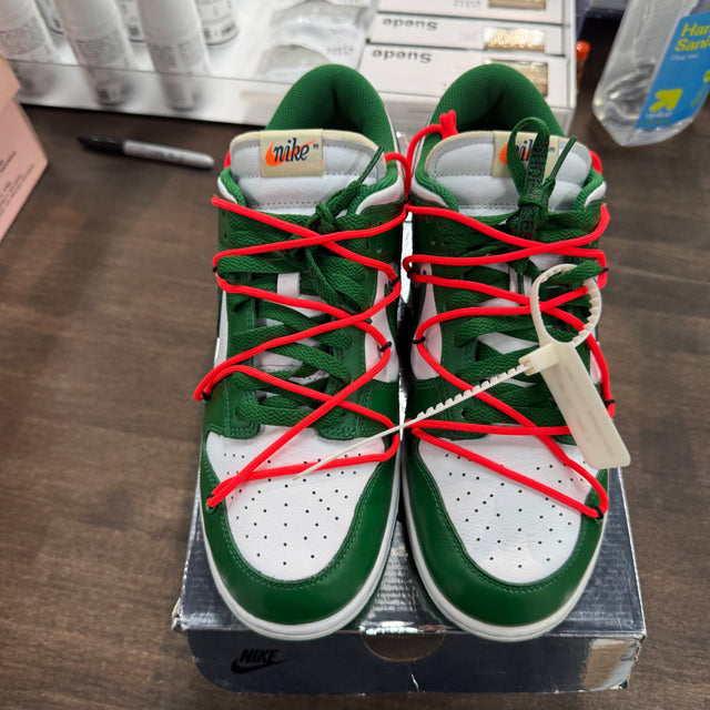 Pine Green Off-White Dunk Low (USED)