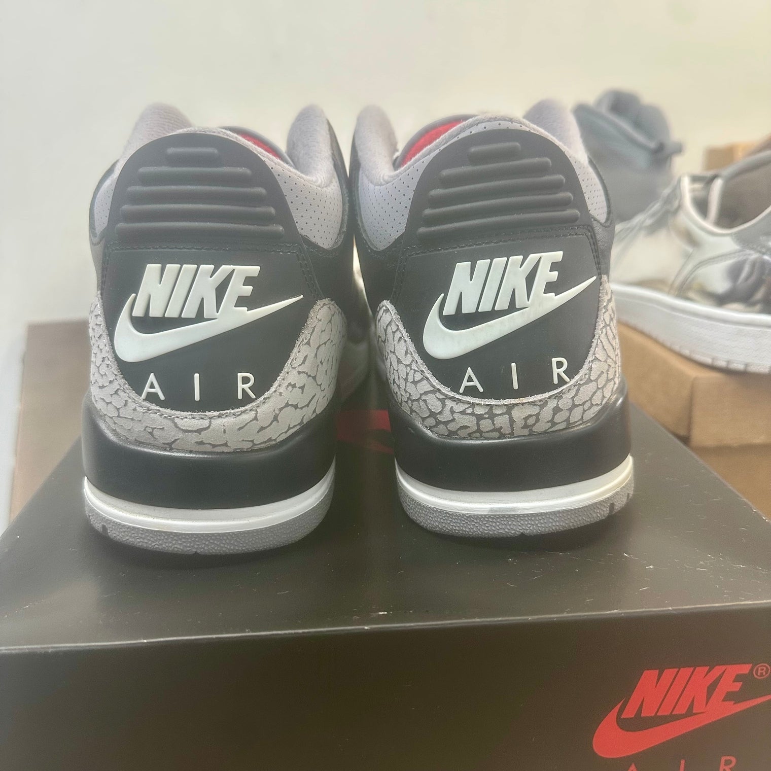 Black Cement Jordan 3 Retro (2024) (USED)