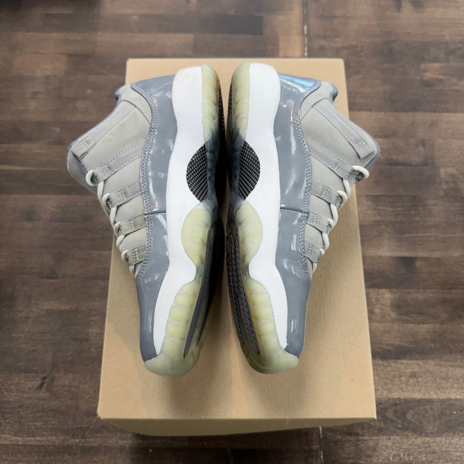 Cool Grey Jordan 11 Low (GS) (USED, No Box)