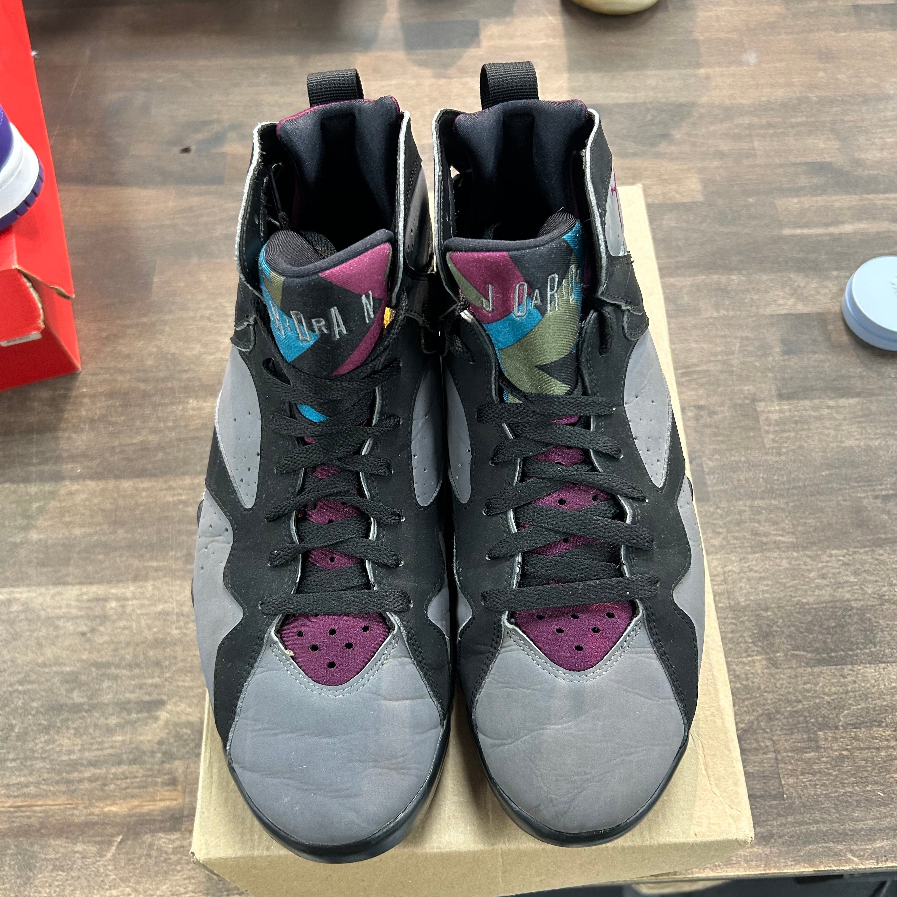 Jordan Bordeaux Jordan 7 Retro (USED, No Box) Size 10.5 (Pre-Owned) - Image 2