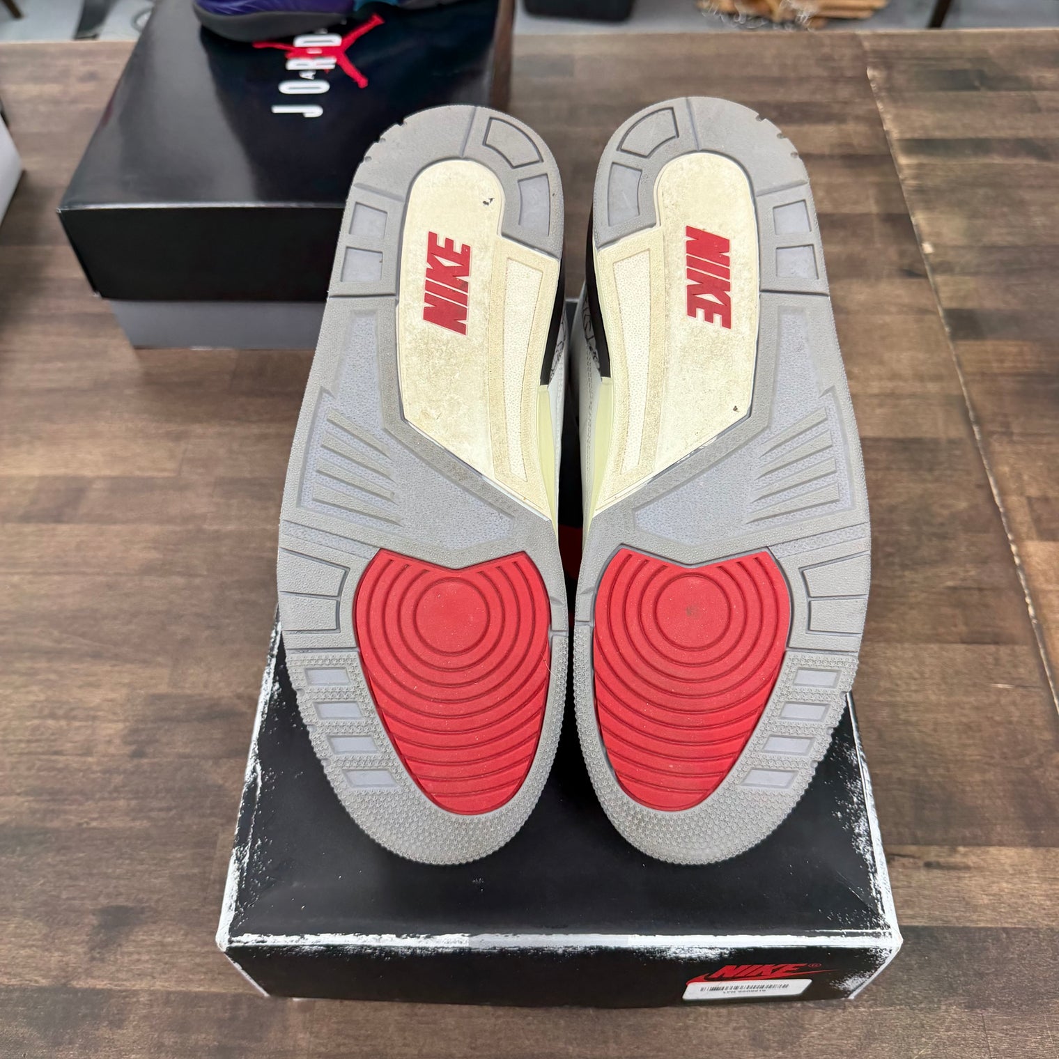 White Cement Reimagined Jordan 3 Retro (USED)