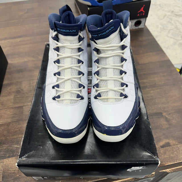 Pearl University Blue Jordan 9 (USED)