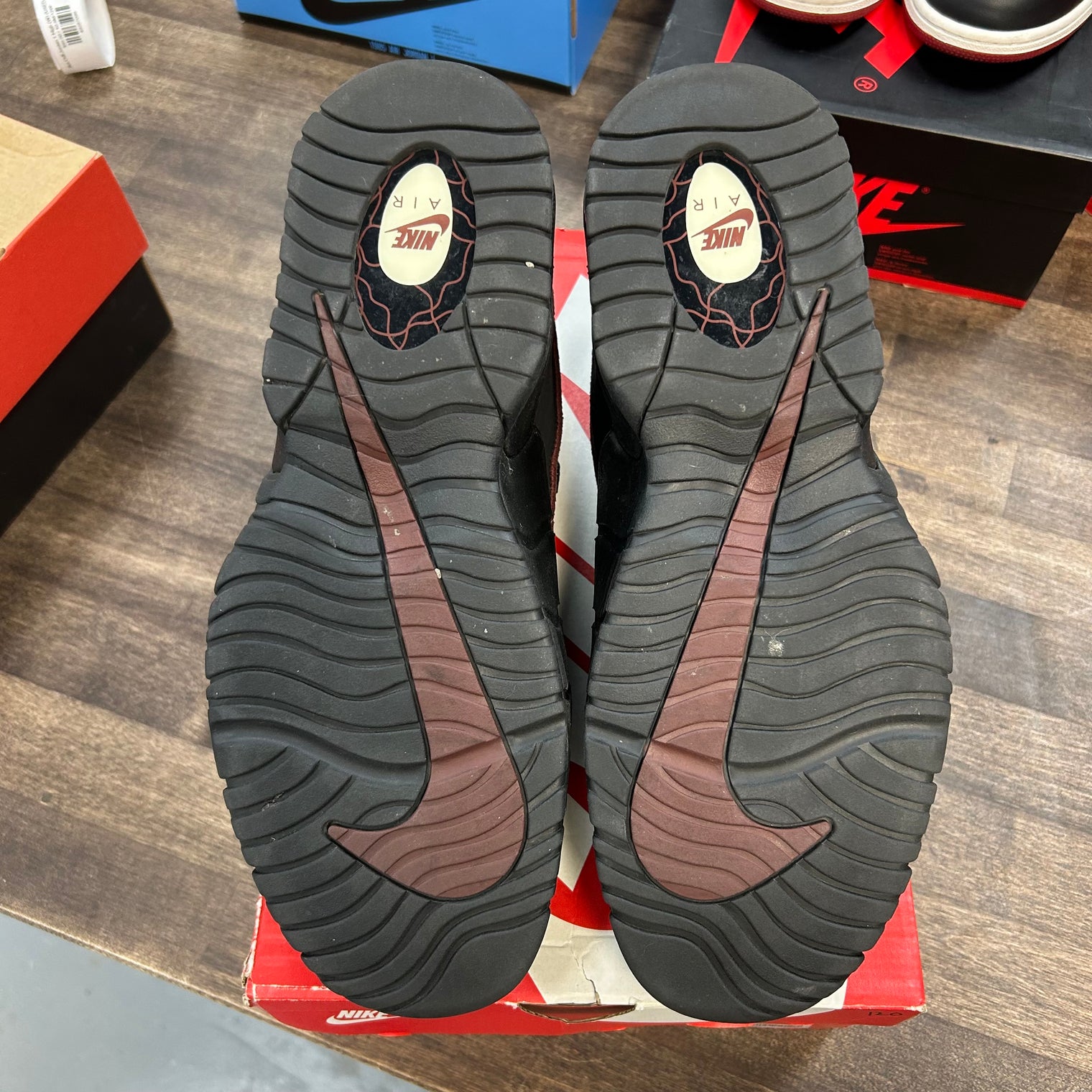 Black Faded Spruce Anthracite Dark Pony Air Max Penny 1 (USED)