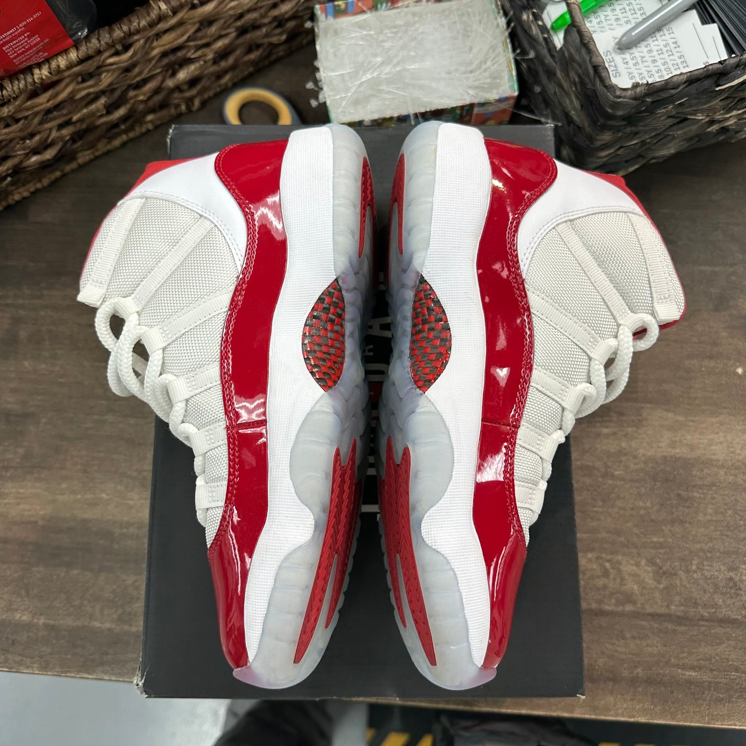 Cherry Jordan 11 Retro (GS) (Lightly Worn)