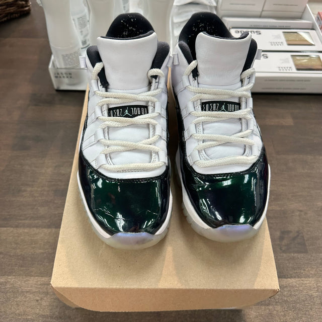 Emerald Jordan 11 Low (USED, No Box)