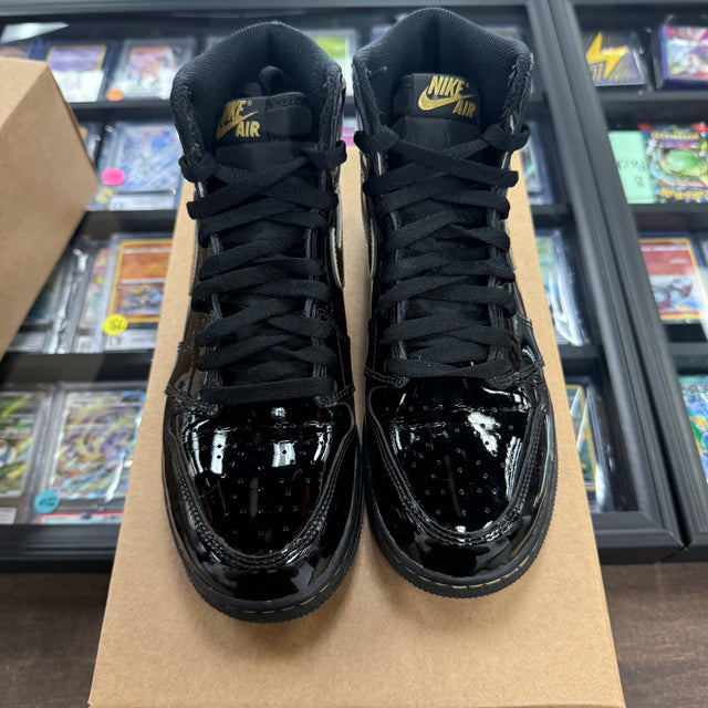 (GS) Black Metallic Gold Jordan 1 High (USED, No Box)